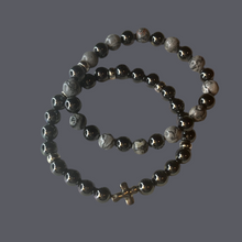 Load image into Gallery viewer, Men Hematite Jasper cross
