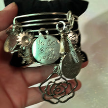 Load image into Gallery viewer, Silver Bangles Bundle (accessories)
