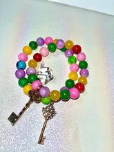 Load image into Gallery viewer, Rainbow Key Bracelet (single)
