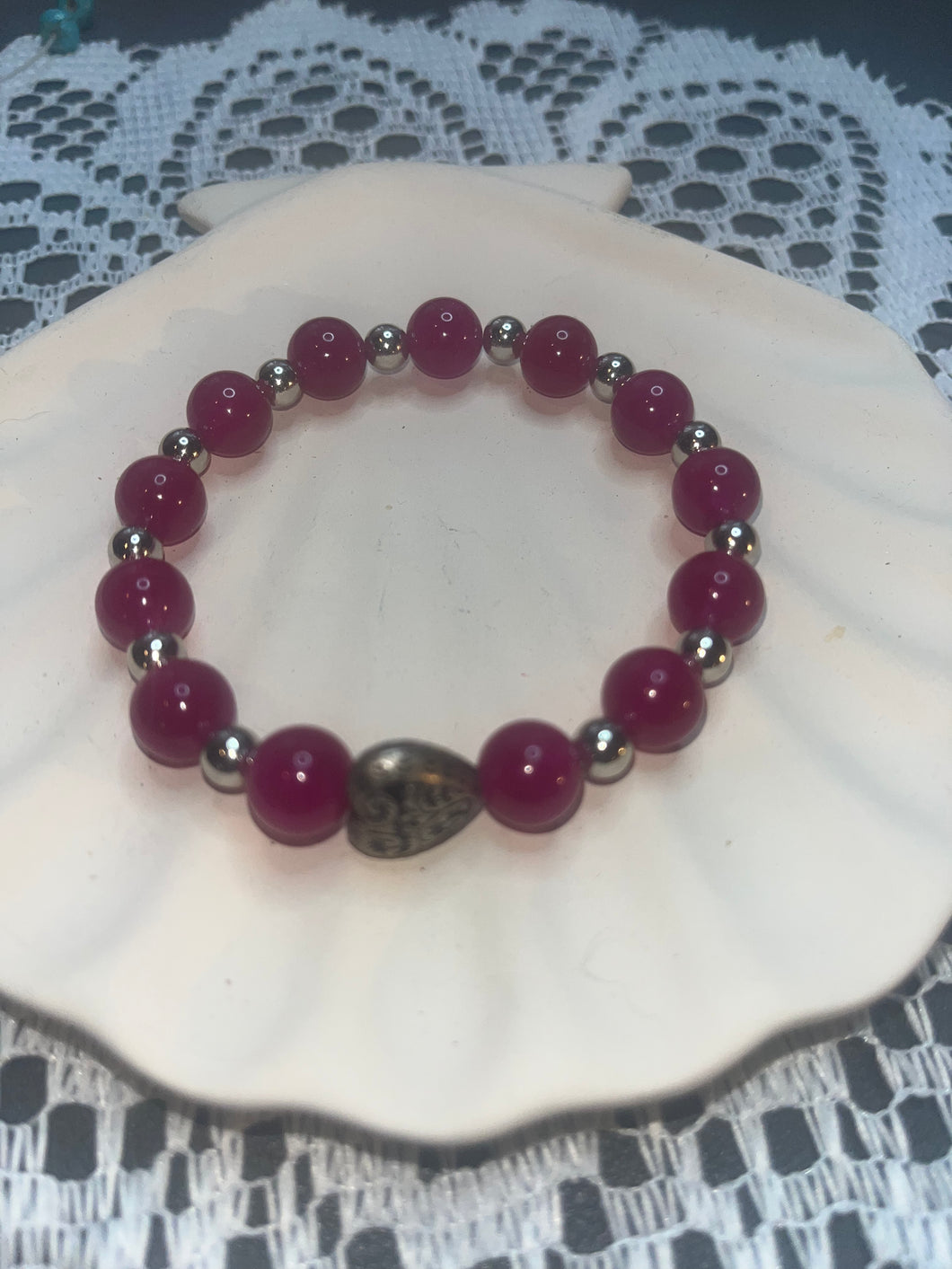 Fuchsia heart